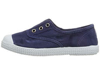 Cienta Laceless Canvas Washed Blue