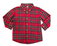 Lulu Bebe Plaid Button Down Shirt