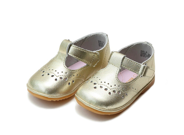 Angel Birdie Leather T-Strap Mary Jane