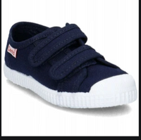 Cienta Two Strap Navy Sneaker